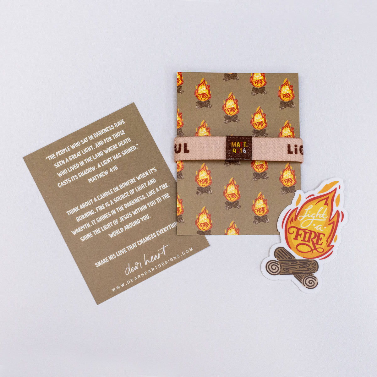 Light A Fire Kids Bracelet